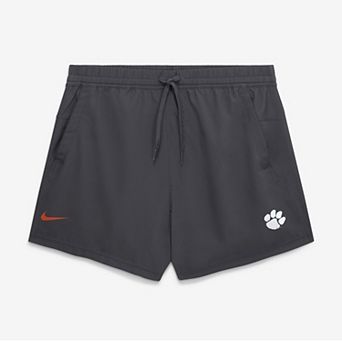 Men's Nike Anthracite Clemson Tigers Primary Logo Form Dri-FIT Shorts