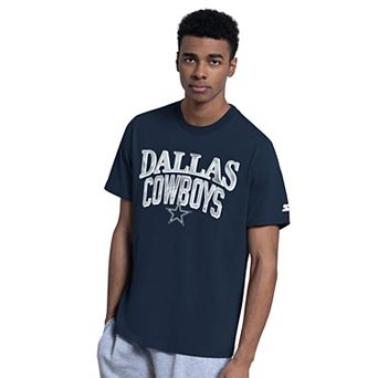 Men's Starter Navy/Heather Gray Dallas Cowboys Two-Pack Logo T-Shirt Set