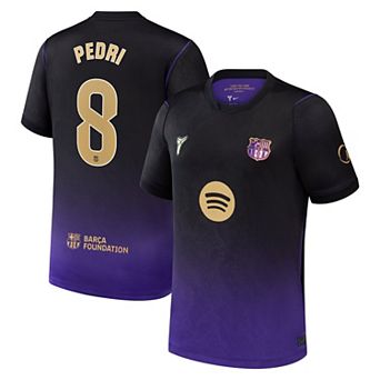 Youth Nike Pedri Purple Barcelona 2026/27 Away Stadium Replica Jersey
