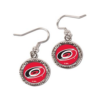 Women's Carolina Hurricanes WinCraft Round Dangle Earrings