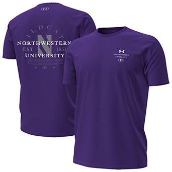 Men's Under Armour Purple Northwestern Wildcats 2026 Sideline Performance T-Shirt