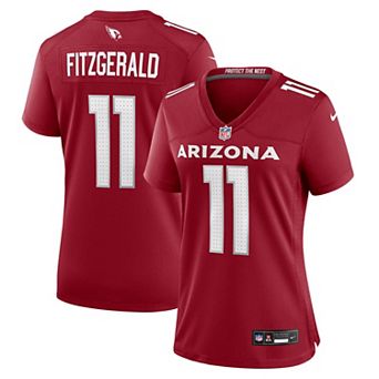 Women's Nike Larry Fitzgerald Cardinal Arizona Cardinals Team Retired Game Jersey