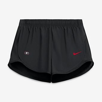 Women's Nike Black Georgia Bulldogs Tempo Mid-Rise Dri-FIT Shorts