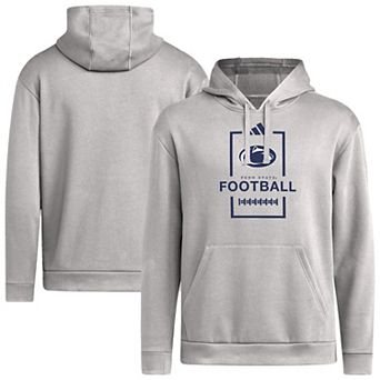 Men's adidas Gray Penn State Nittany Lions Football Hoodie