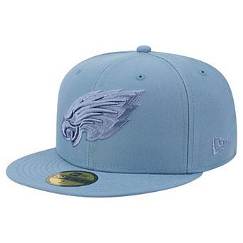 Men's New Era Blue Philadelphia Eagles Color Pack 59FIFTY Fitted Hat