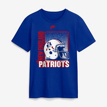 Men's Nike Royal New England Patriots Vintage Power Game Club T-Shirt