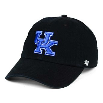 Men's '47 Black Kentucky Wildcats Clean Up Adjustable Hat