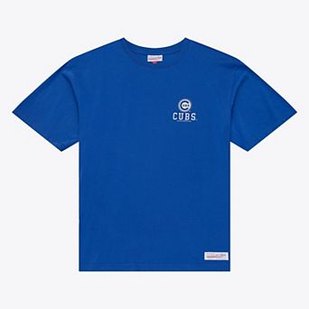 Men's Mitchell & Ness Royal Chicago Cubs Core Essentials T-Shirt