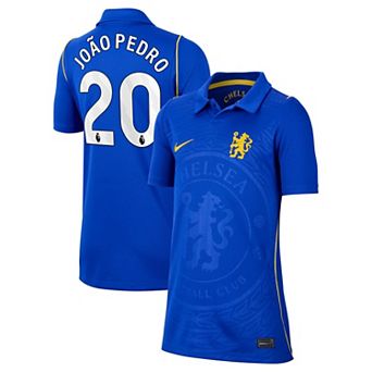 Youth Nike Jọo Pedro Blue Chelsea 2026/27 Home Stadium Replica Jersey