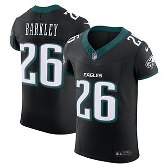 Men's Nike Saquon Barkley Black Philadelphia Eagles Alternate Vapor F.U.S.E. Elite Jersey