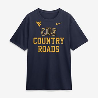 Men's Nike Navy West Virginia Mountaineers Primetime Arch Mantra Legend Dri-FIT T-Shirt
