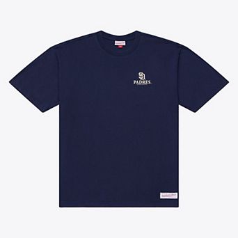 Men's Mitchell & Ness Navy San Diego Padres Core Essentials T-Shirt