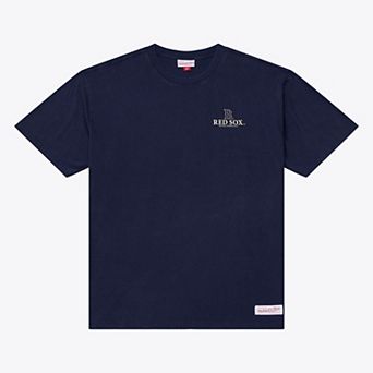 Men's Mitchell & Ness Navy Boston Red Sox Core Essentials T-Shirt