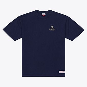 Men's Mitchell & Ness Navy New York Yankees Core Essentials T-Shirt