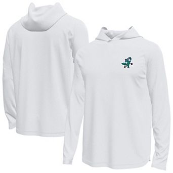 Men's Under Armour White Notre Dame Fighting Irish Golf Tech Stretch Long Sleeve Hoodie