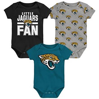 Newborn Outerstuff Jacksonville Jaguars Little Tike 3 pc Bodysuit Set