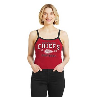 Women's WEAR by Erin Andrews Red Kansas City Chiefs Colorblock Tank Top