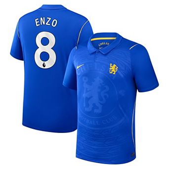 Men's Nike Enzo Fern ndez Blue Chelsea 2026/27 Home Stadium Replica Jersey