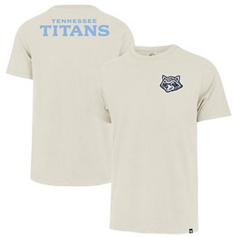 Men's '47 Sand Tennessee Titans Vintage T-Rac Backer Franklin T-Shirt
