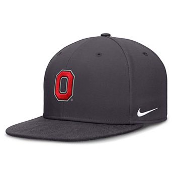 Men's Nike Anthracite Ohio State Buckeyes Pro Dri-FIT Fitted Hat