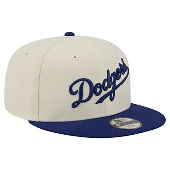Youth New Era White Los Angeles Dodgers Two-Tone 9FIFTY Snapback Hat