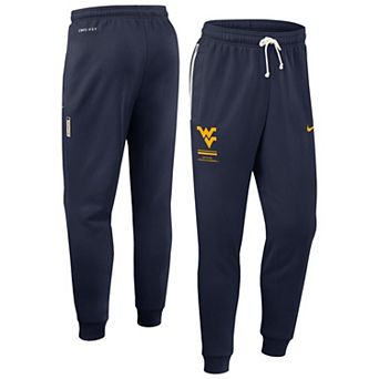 Men's Nike Navy West Virginia Mountaineers 2026 Sideline Standard Issue Dri-FIT Taper Pants