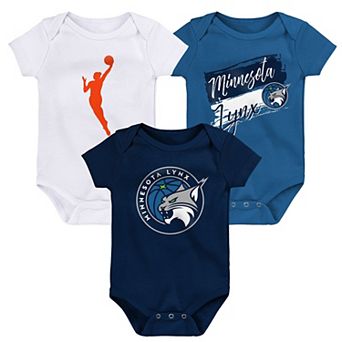 Newborn Outerstuff Minnesota Lynx Destiny 3 pc Creeper Set
