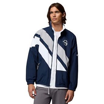 Men's Columbia Navy Penn State Nittany Lions Reventure Full-Zip Windbreaker Jacket