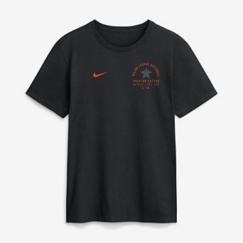 Men's Nike Black Houston Astros Split Logo T-Shirt