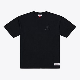 Men's Mitchell & Ness Black San Francisco Giants Core Essentials T-Shirt