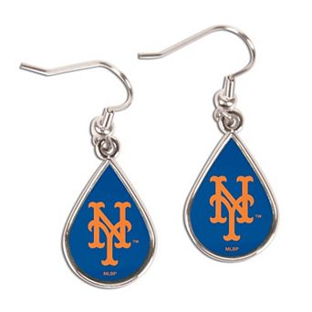 WinCraft New York Mets Tear Drop Dangle Earrings