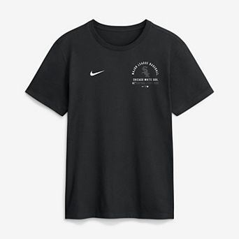 Men's Nike Black Chicago White Sox Split Logo T-Shirt