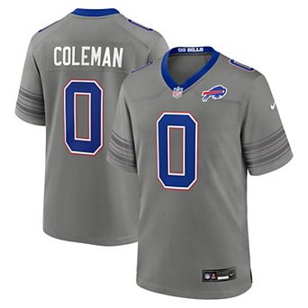 Men's Nike Keon Coleman Gray Buffalo Bills Nickel City Game Jersey