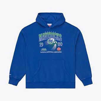 Men's Mitchell & Ness Royal Dallas Mavericks Street Graphics Hoodie