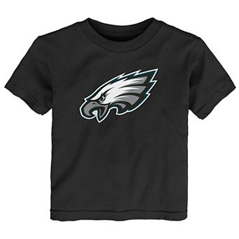Infant Outerstuff Black Philadelphia Eagles Primary Logo T-Shirt