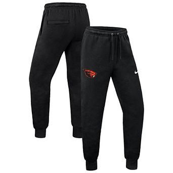 Men's Nike Black Oregon State Beavers Club Fleece Joggers