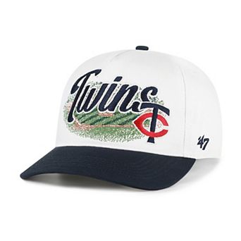 Men's '47 White/Navy Minnesota Twins Enfield Hitch Adjustable Hat