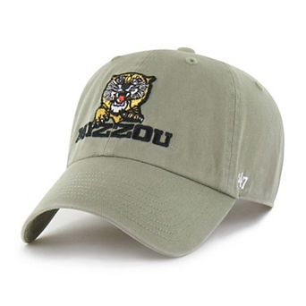 Men's '47 Moss Green Missouri Tigers Vault Clean Up Adjustable Hat