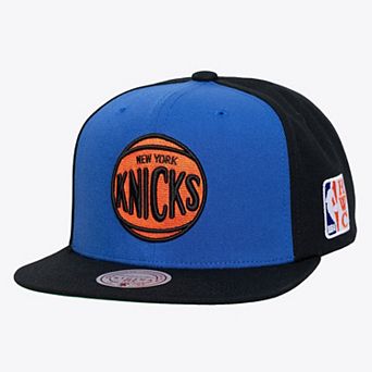 Men's Mitchell & Ness Blue New York Knicks Hardwood Classics Legendary Home Snapback Hat