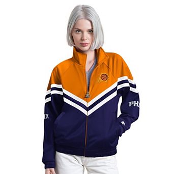 Women's Starter Purple Phoenix Suns Fan Club Full-Zip Track Jacket