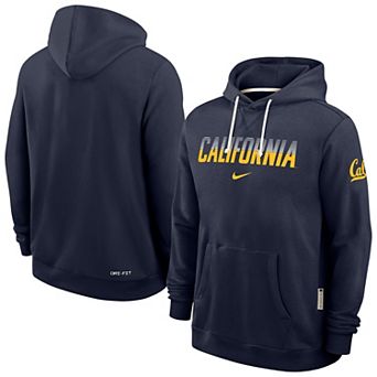 Men's Nike Navy Cal Bears 2026 Sideline Standard Issue Dri-FIT Hoodie