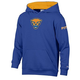 Youth Champion Royal/Gold Pitt Panthers Volume Fleece Hoodie