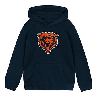 Toddler Navy Chicago Bears Primary Logo Fleece Hoodie