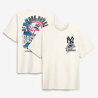 Men's Nike Cream New York Yankees Max90 Arch Heavyweight T-Shirt