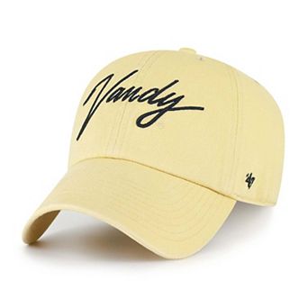 Men's '47 Light Gold Vanderbilt Commodores Vault Clean Up Adjustable Hat