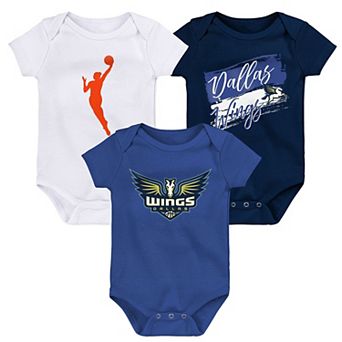 Newborn Outerstuff Dallas Wings Destiny 3 pc Creeper Set