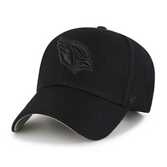 Men's '47 Black Arizona Cardinals Tonal MVP Adjustable Hat