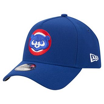 Youth New Era Royal Chicago Cubs Cooperstown Logo 9FORTY A-Frame Adjustable Hat