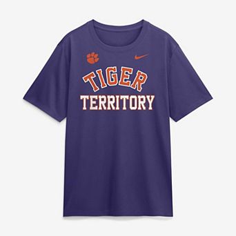 Men's Nike Purple Clemson Tigers Primetime Arch Mantra Legend Dri-FIT T-Shirt