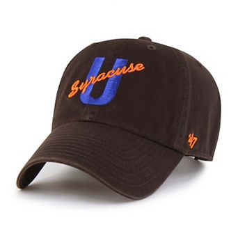 Men's '47 Brown Syracuse Orange Vault Clean Up Adjustable Hat
